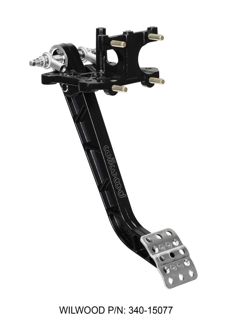 Wilwood Adjustable-Trubar Brake Pedal - Dual MC - Rev. Swing Mount - 6.25:1 - 340-15077