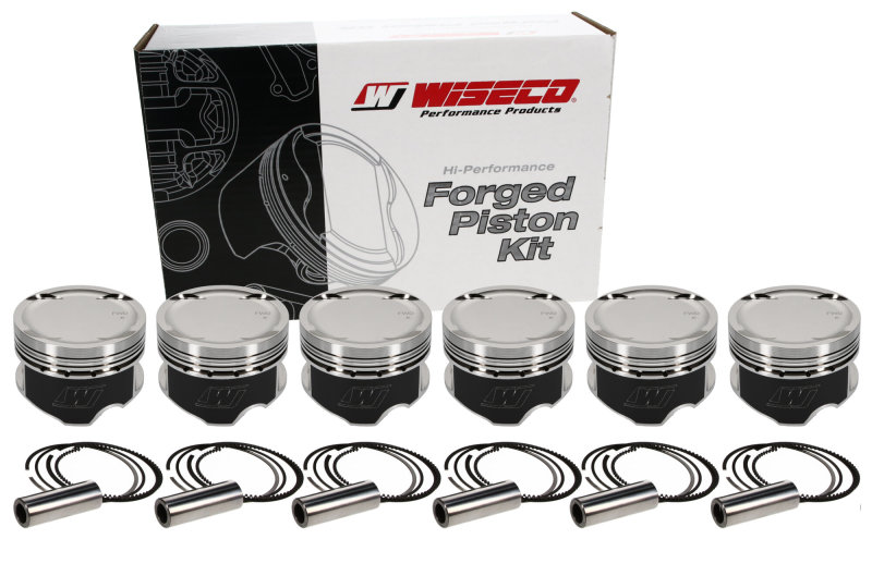 Wiseco Nissan VG30 Turbo -9cc 1.260 X 88MM Piston Shelf Stock (SINGLE PISTON) - 6549M88AP