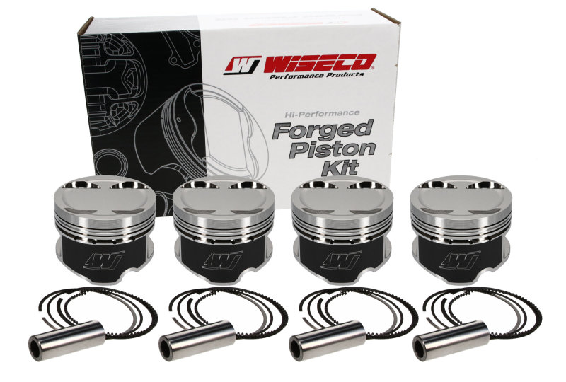 Wiseco Toyota 3SGTE 4v Dished -6cc Turbo 86mm Piston Shelf Stock - 6615M86AP