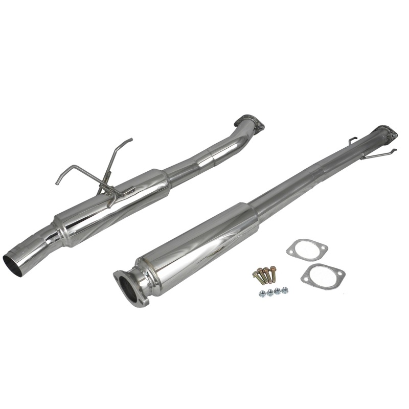 Injen 11-17 Nissan Juke (incl Nismo) 3 Polished Stainless Steel Full Catback Exhaust - SES1900P