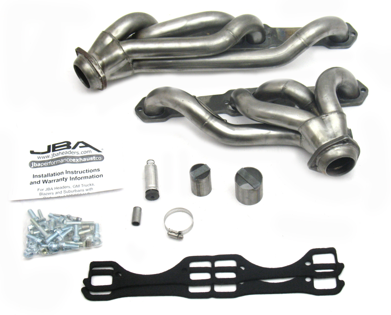 JBA 87-91 Chevrolet Blazer 5.0L/5.7L w/o A.I.R. 1-5/8in Primary Raw 409SS Cat4Ward Header - 1830S-4