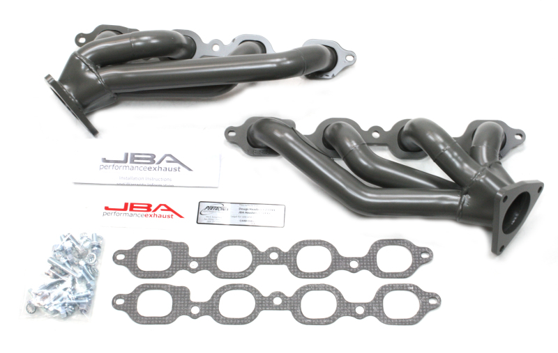 JBA 14-19 GM Truck 5.3L/6.2L DFI 1-5/8in Primary Ti Ctd Cat4Ward Header - 1850S-4JT