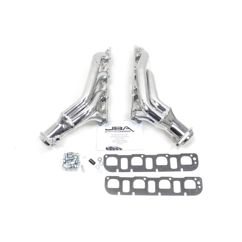 JBA 15-20 Chrysler 6.2/6.4L HEMI 1 7/8in Primary Silver Ctd Cat4Ward Header - 1968SJS