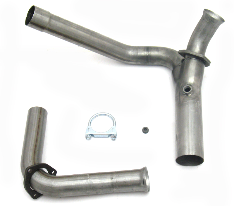 JBA 88-93 GM C/K Pickup 4.3-5.7L 409SS Emissions Legal Mid Pipes - 2831SY