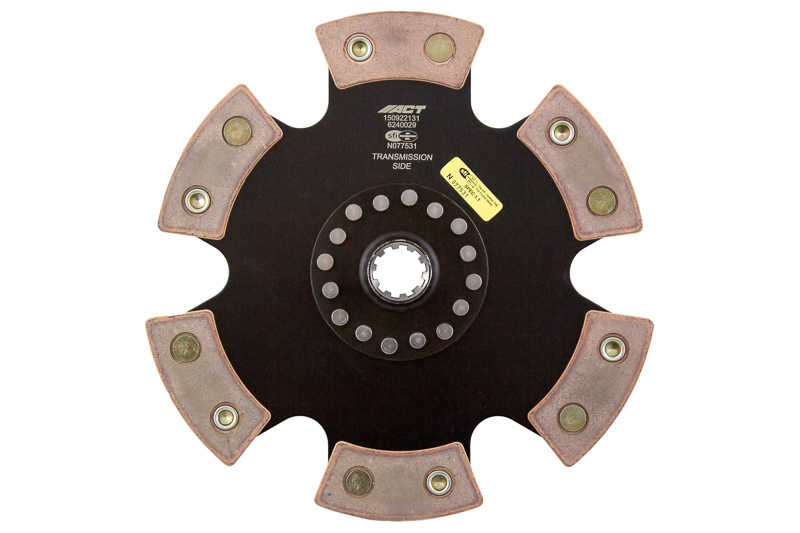 ACT 2001 BMW M3 6 Pad Rigid Race Disc - 6240029