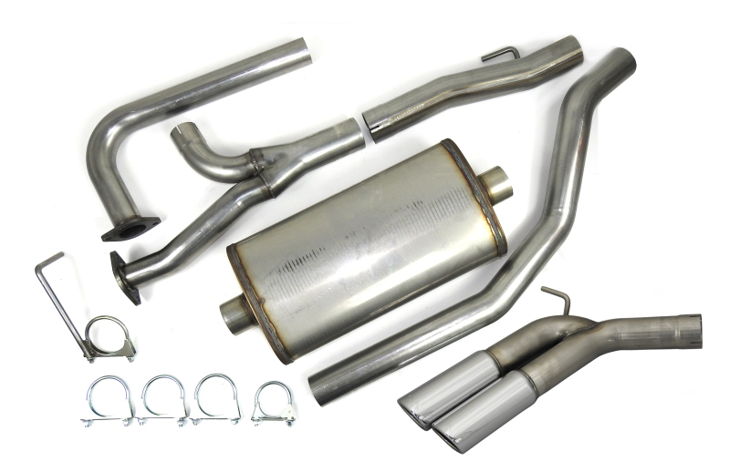 JBA 04-20 Nissan Titan 5.6L 409SS Pass Side Dual Exit Cat-Back Exhaust - 40-1403