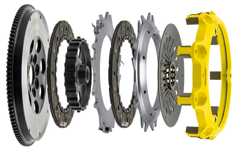 ACT EVO 10 5-Speed Only Mod Twin XT Street Kit Unsprung Mono-Drive Hub Torque Capacity 875ft/lbs - T2S-M07