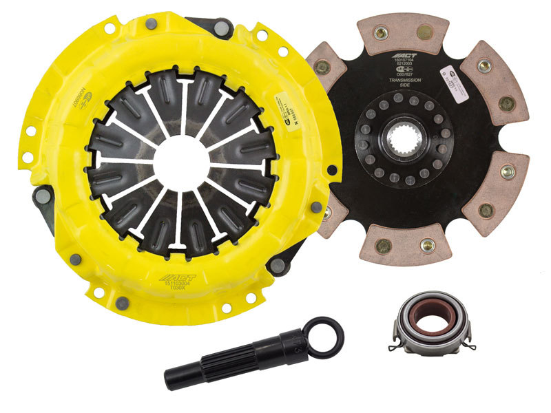 ACT 1991 Geo Prizm XT/Race Rigid 6 Pad Clutch Kit - TC1-XTR6