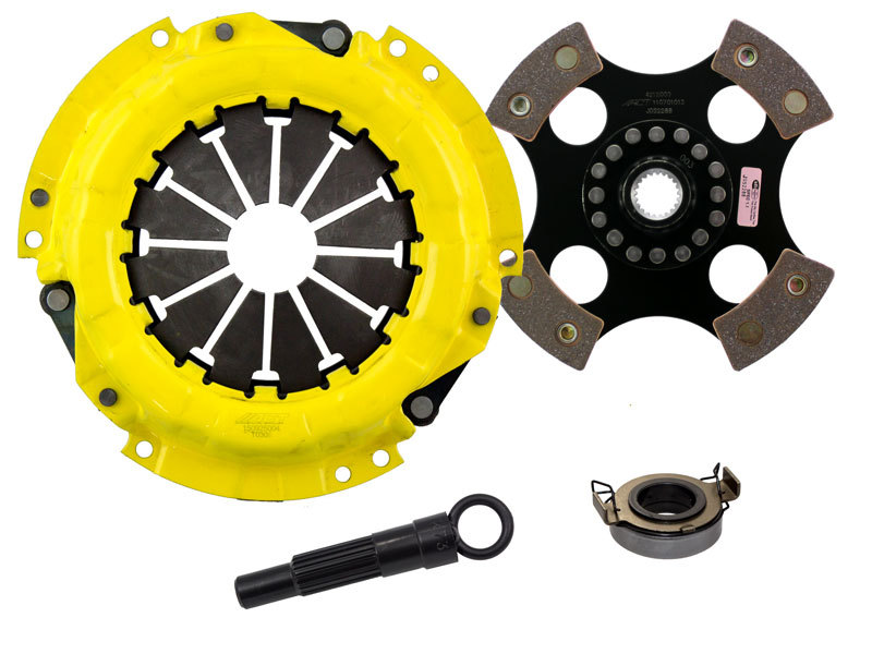 ACT 1991 Geo Prizm HD/Race Rigid 4 Pad Clutch Kit - TC2-HDR4