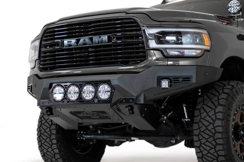 Addictive Desert Designs 19-21 Ram 2500/3500 Bomber Front Bumper (Rigid) - F560014110103