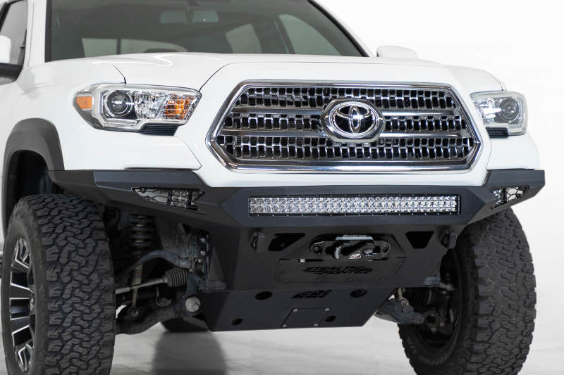 Addictive Desert Designs 16-19 Toyota Tacoma Stealth Fighther Front Bumper w/ Winch Mount - F681202200103