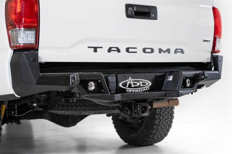 Addictive Desert Designs 16-19 Toyota Tacoma Stealth Fighter Rear Bumper w/ Backup Sensor Cutouts - R681241280103