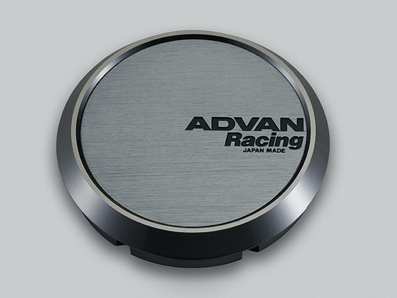 Advan 63mm Flat Centercap - Hyper Black - V0325