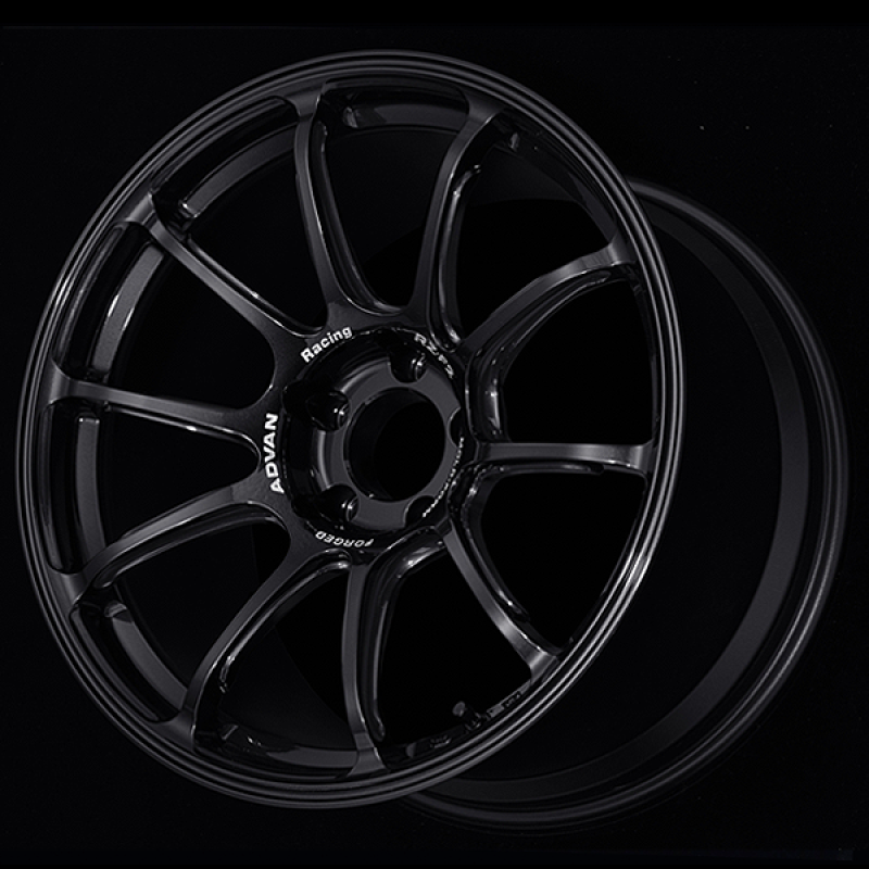 Advan RZ-F2 18x9.5 +12 5-114.3 Racing Titanium Black Wheel - YA28J12ETB
