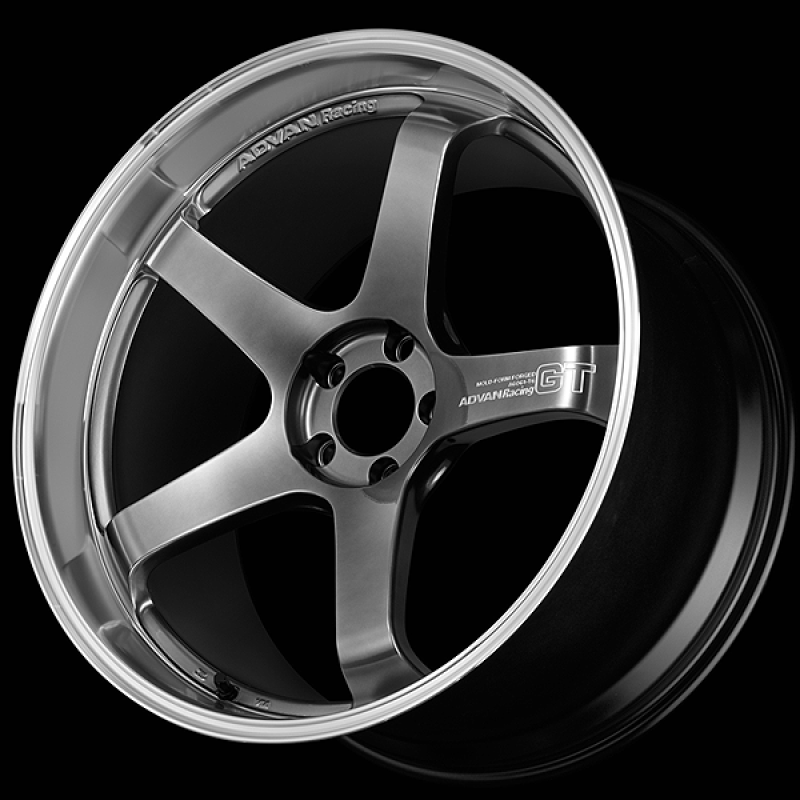 Advan Racing GT Premium Version 18x9 +46 5-130 Racing Hyper Black Wheel - YAQ8I46PHBP
