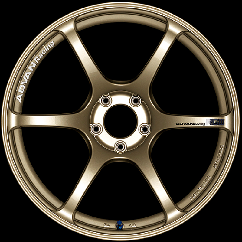 Advan RGIII 19x10 +35 5-114.3 Racing Gold Metallic Wheel - YAR9K35EZ