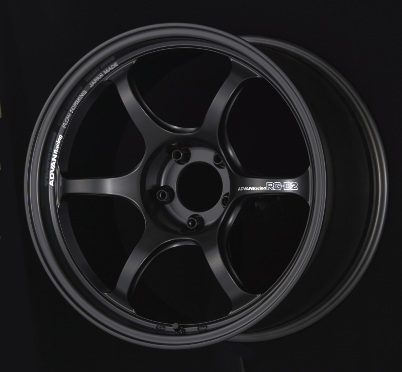 Advan RG-D2 17x7.5 +48 5-114.3 Semi Gloss Black Wheel - YAT7F48ESB