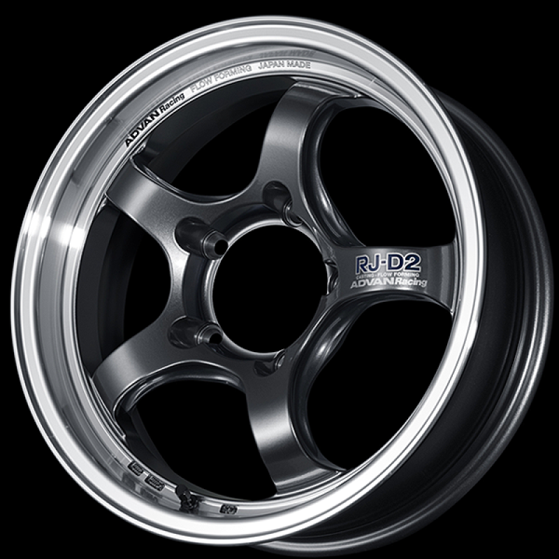 Advan RG-D2 17x8.5 -10MM 6-139.7 Machining & Racing Gun Metallic Wheel - YAT7H-10KMGM