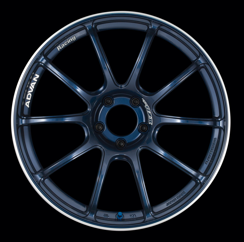 Advan RZII 18x8.0 +45 5-120 Racing Indigo Blue Wheel - YAZ8G45WE