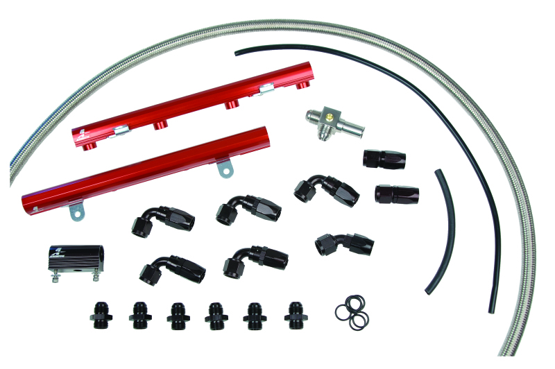 Aeromotive 05-06 Ford Mustang GT 4.6L 3 valve Fuel Rail System - 14124