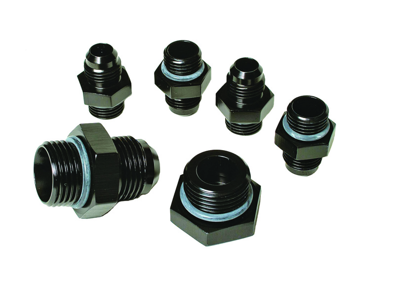 Aeromotive A4 Regulator Fitting Kit (for two (2) carbs) (4) AN-06/(1) AN-10/(1) AN-10 Plug) - 15202