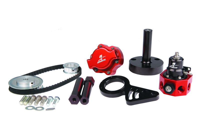 Aeromotive Big Block Chevy Belt Drive Fuel Pump and Double Adjustable Reg Bolt-On Kit - 17243