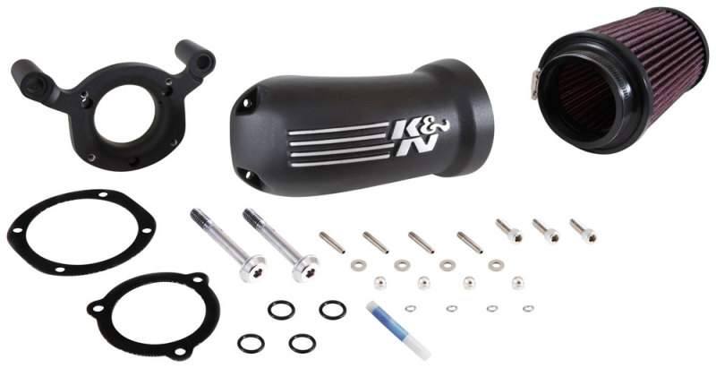 K&N 08-17 Harley Davidson Touring Models Performance Air Intake System - 57-1134