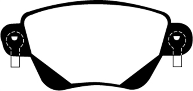EBC 01-04 Jaguar X-Type 2.5 Ultimax2 Rear Brake Pads - UD911