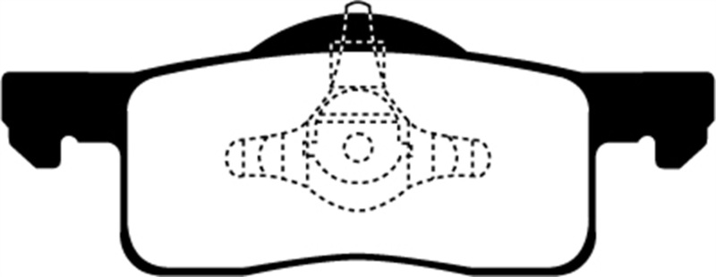 EBC 02-06 Ford Expedition 4.6 2WD Ultimax2 Rear Brake Pads - UD935