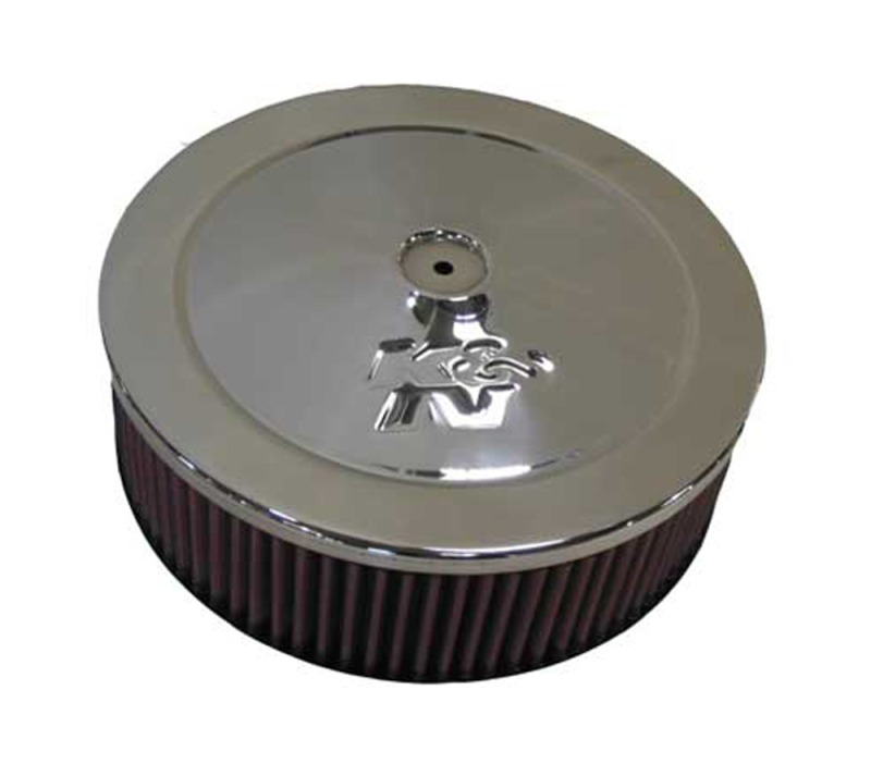 K&N Marine Engine Flame Arrestor 5-1/8in Flange / 8in ID x 9in OD / 2.75in Height - 59-3364