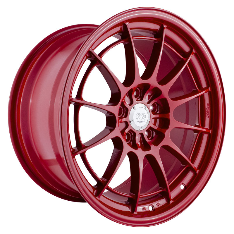 Enkei NT03+M 18x9.5 5x114.3 40mm Offset 72.6mm Bore - Competition Red Wheel - 3658956540RD