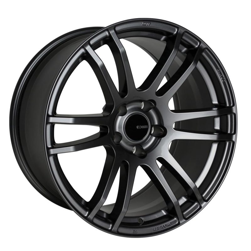 Enkei TSP6 17x8 45mm Offset 5x112 Bolt Pattern Gunmetal Wheel - 486-780-4445GM