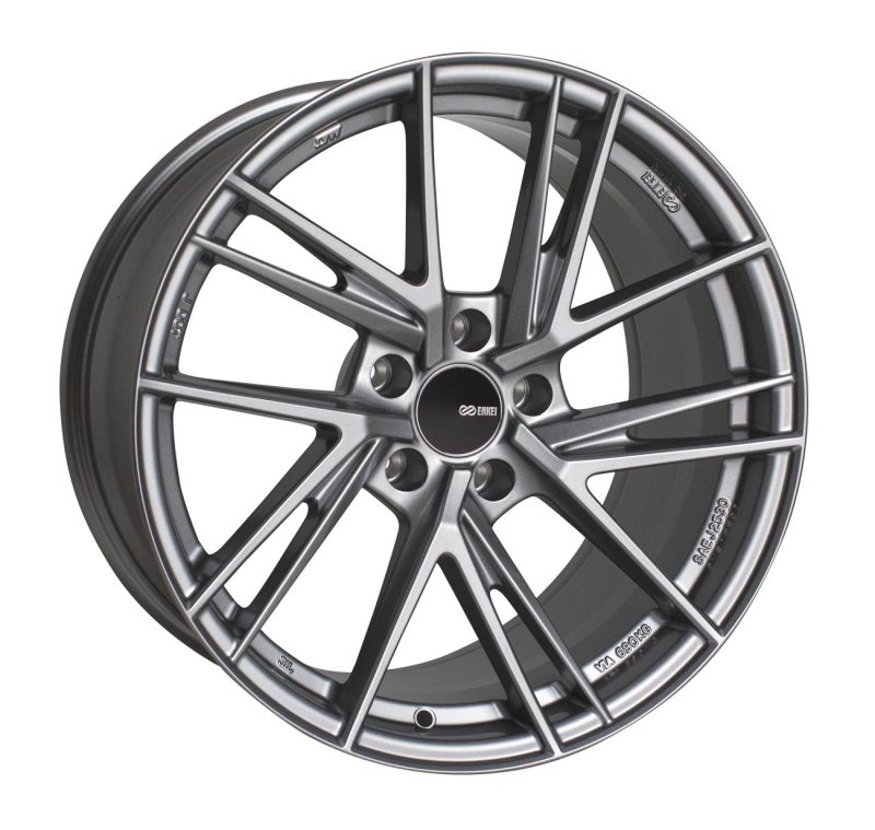 Enkei TD5 18x8.0 5x114.3 25mm Offset 72.6mm Bore Storm Gray Wheel - 508-885-6525GR