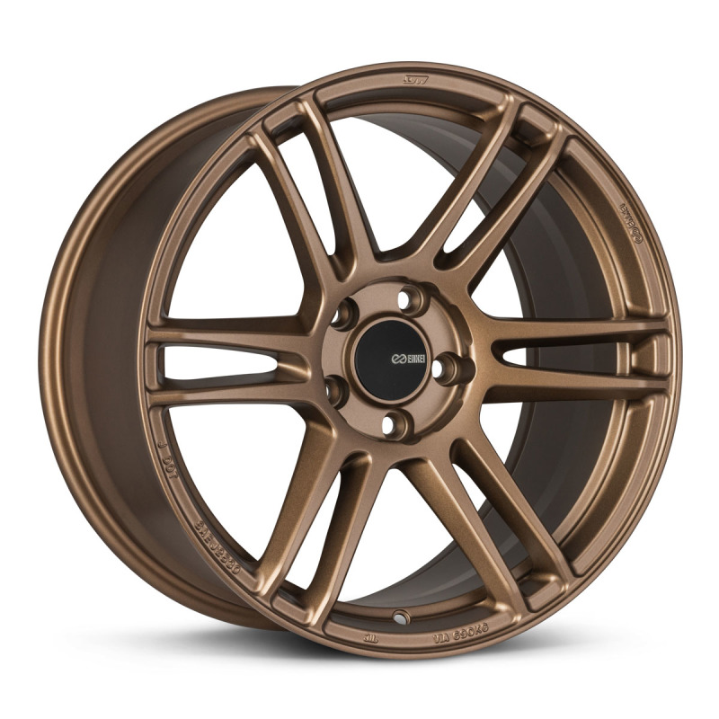 Enkei TSR-6 18x8 5x114.3 40mm Offset 72.6mm Bore Matte Bronze Wheel - 530-880-6540ZP