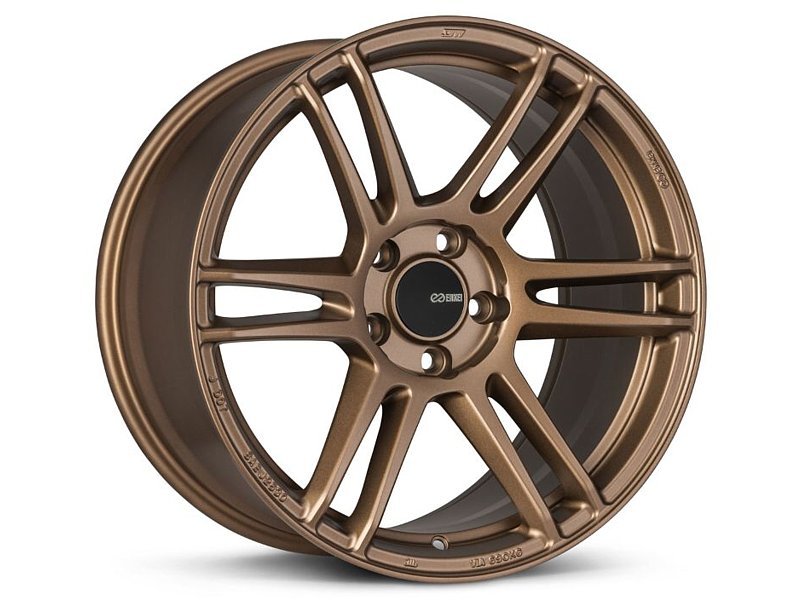 Enkei TSR-6 18x9.5 5x114.3 45mm Offset 72.6mm Bore Matte Bronze Wheel - 530-895-8045ZP