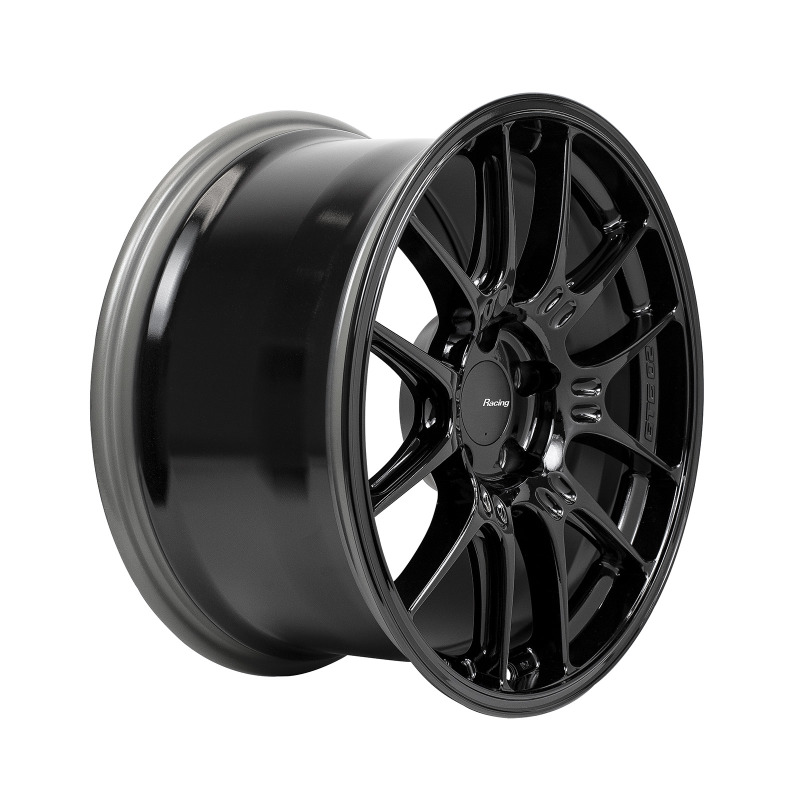 Enkei GTC02 18x9.5 5x114.3 40mm Offset 75mm Bore Gloss Black Wheel - 534-895-6540GB