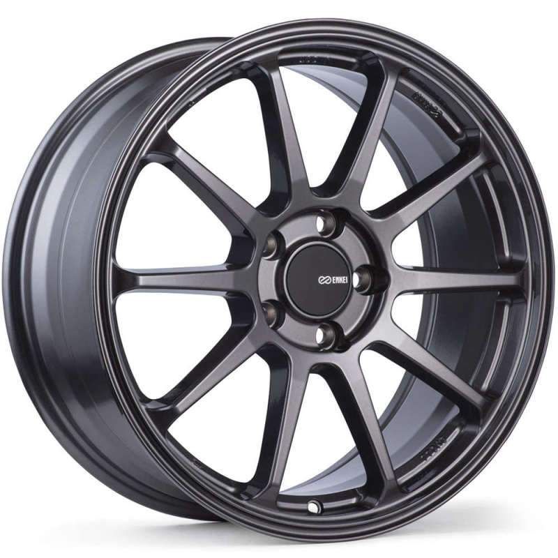 Enkei PX-10 18x8 5x114.3 45mm Offset 72.6mm Bore Gunmetal Wheel - 536-880-6545GM