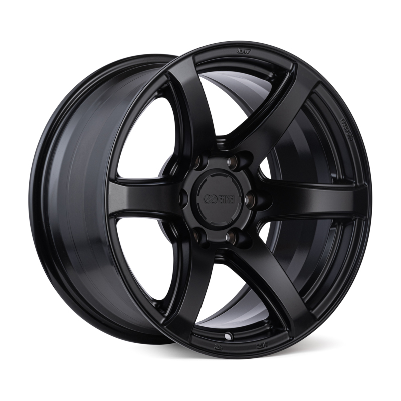 Enkei Cyclone 16x8 6x139.7 0mm Offset 106.1 Bore - Matte Black Wheel - 538-680-8400BK