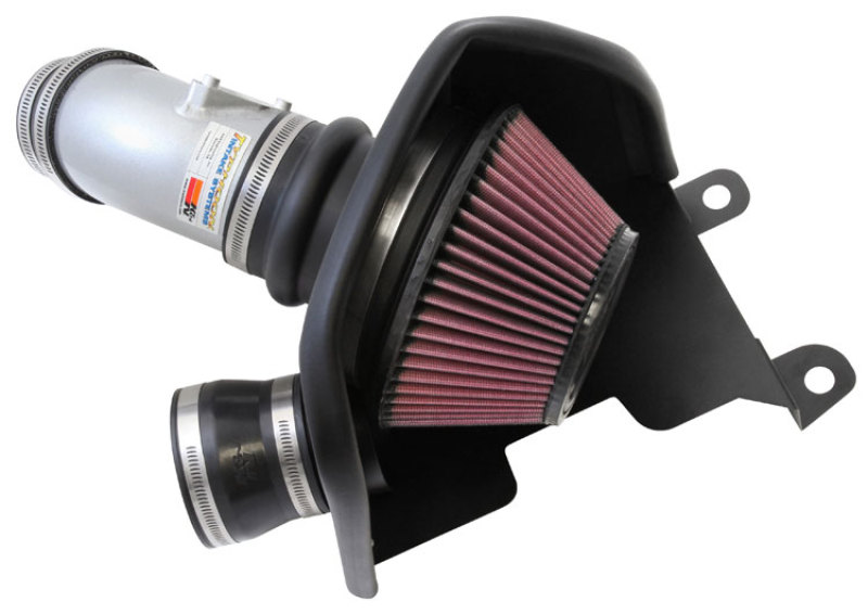 K&N 12 Honda Civic Si 2.4L L4 Silver Typhoon Intake - 69-1019TS