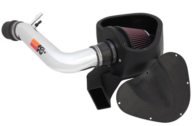 K&N 11-12 Ford Mustang 3.7L V6 Typhoon Cold Air Intake - 69-3529TP