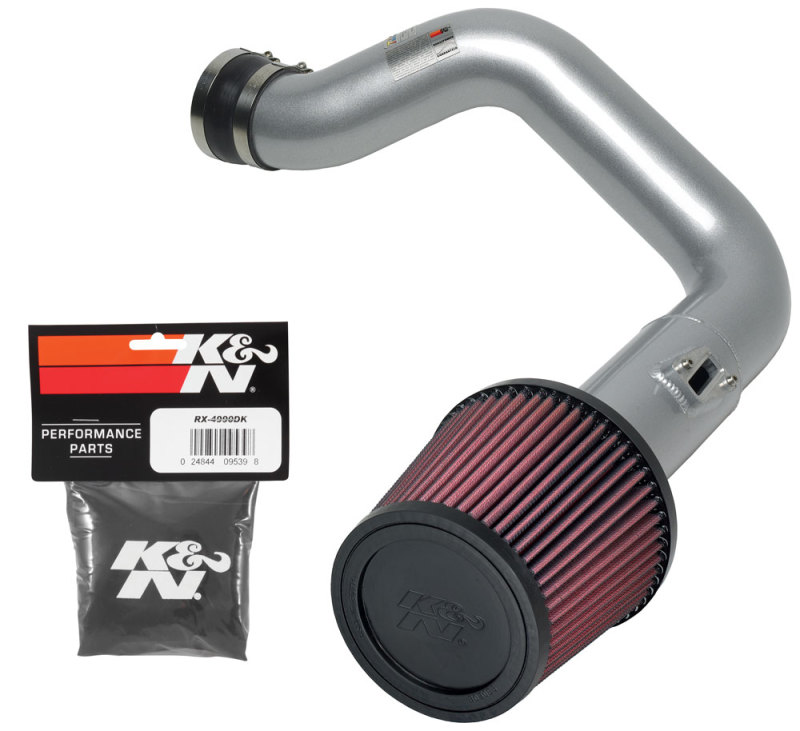 K&N 05-06 Chevy Cobalt SS 2.0L Silver Typhoon Short Ram Intake - 69-4516TS