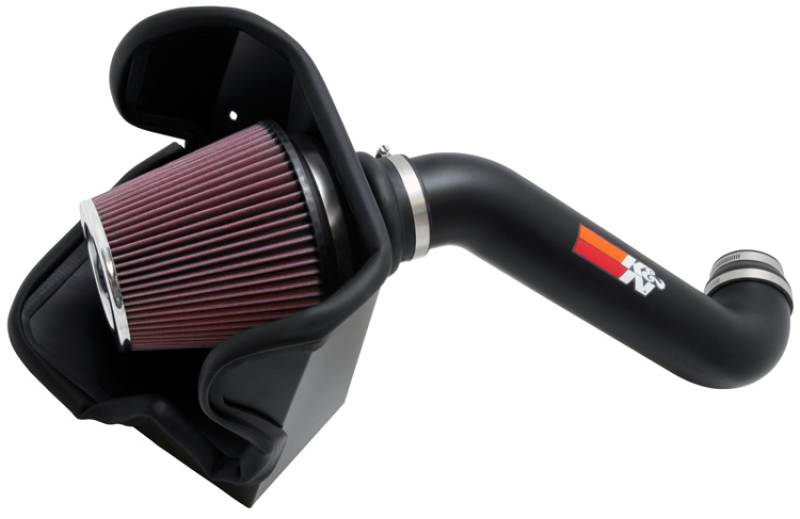 K&N 10-11 Jeep Liberty 3.7L V6 High Flow Performance Intake Kit - 77-1562KTK