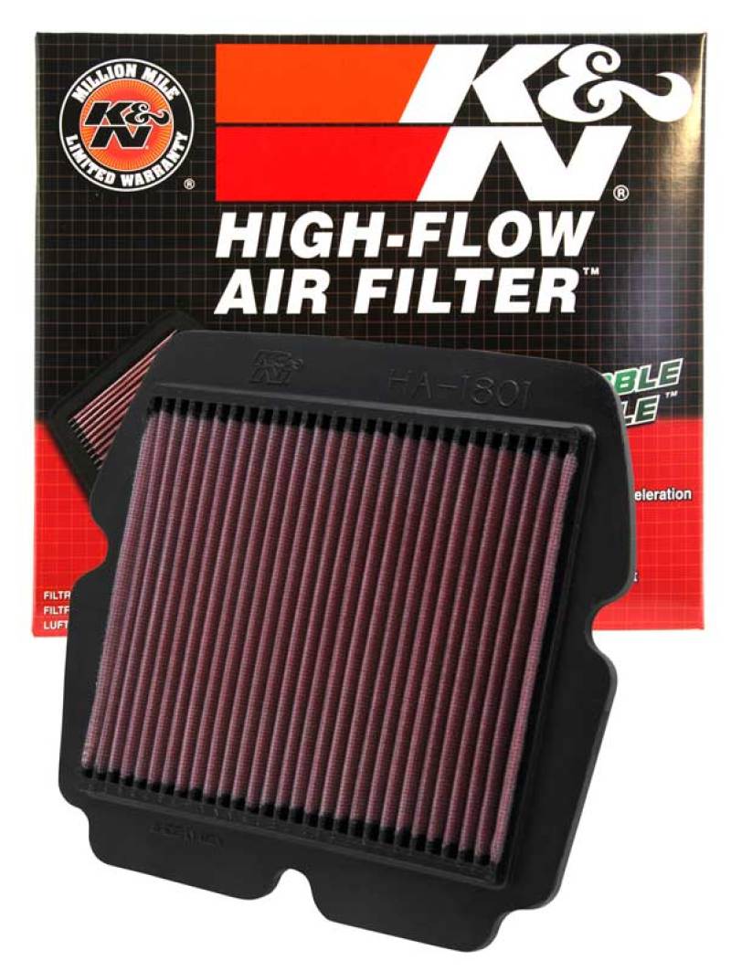 K&N 01-08 Honda GL1800 Gold Wing Replacement Air Filter - HA-1801