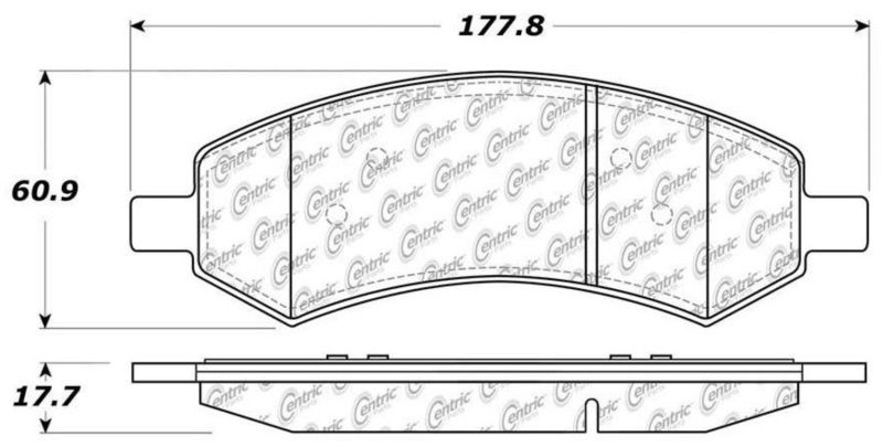 StopTech 07-17 Jeep Wrangler / 07-09 Dodge Durango Truck & SUV Brake Pads - Front - 319.10840