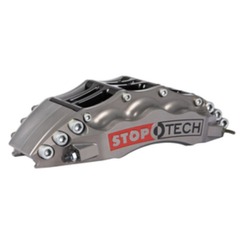 StopTech 06-13 Chevrolet Corvette Z06 Front BBK w/Trophy STR-60 Calipers Slotted 355x32mm Rotor - 83.187.6700.R1