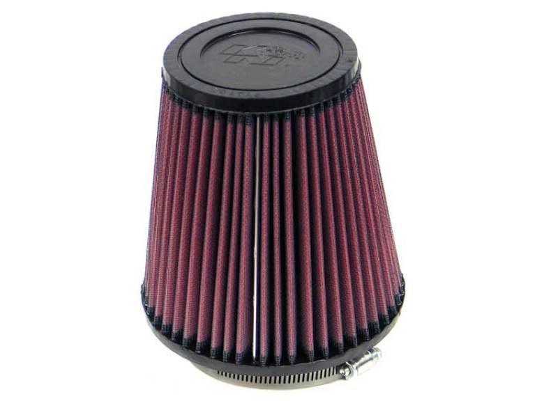 K&N Round Tapered Universal Air Filter 3.5in Flange ID / 5.75in Base OD / 3.75in Top OD / 6in H - RF-1031