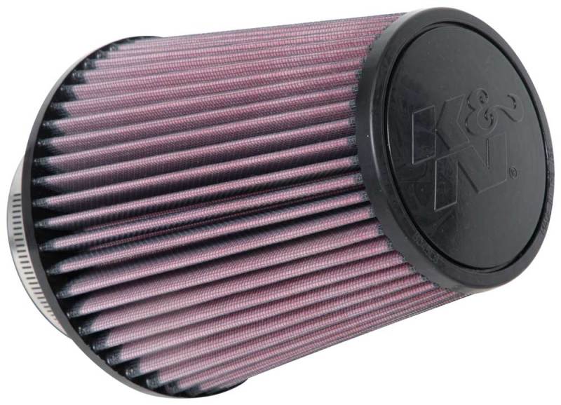 K&N Universal Clamp-On Air Filter 4in FLG / 6-1/2in B / 4-1/2in T / 7in H - RU-1032