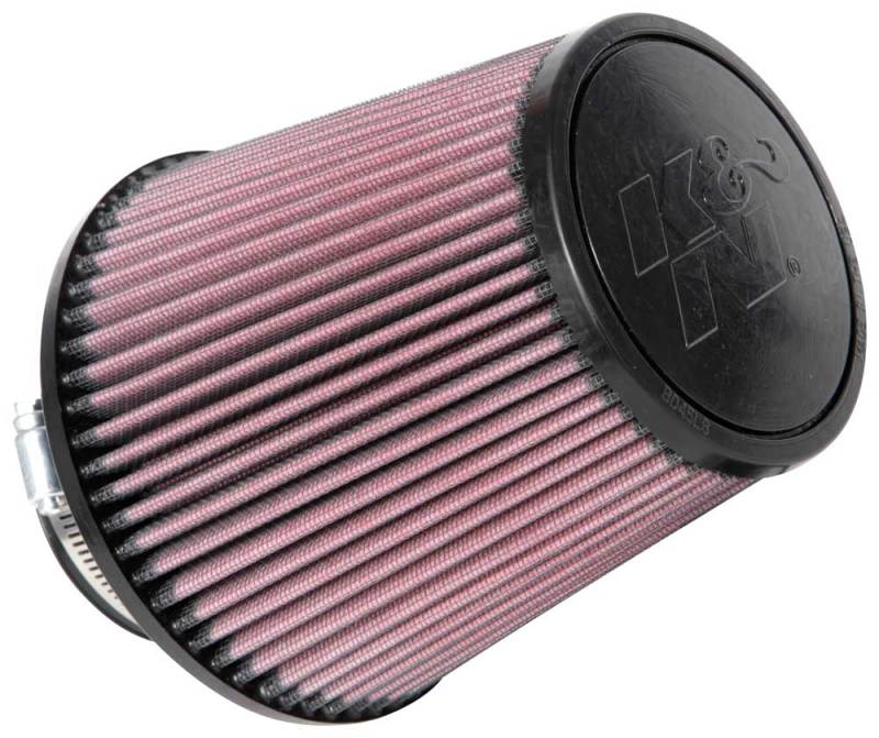 K&N Universal Clamp-On Air Filter 3in FLG / 6in B / 4-1/2in T / 6in H - RU-4180