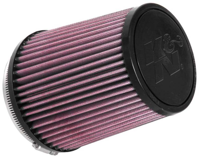 K&N Universal Air Filter 4in Flange / 5-3/8in Base / 4-1/2in Top / 6in Height - RU-4550