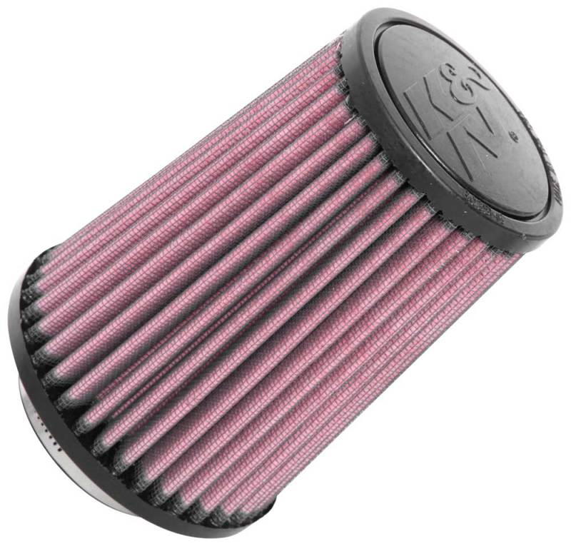 K&N Universal Rubber Filter 2-1/2in Flg / 4-1/2in OD B / 3-1/2in OD T / 6in H - Black Top - RU-5062XD